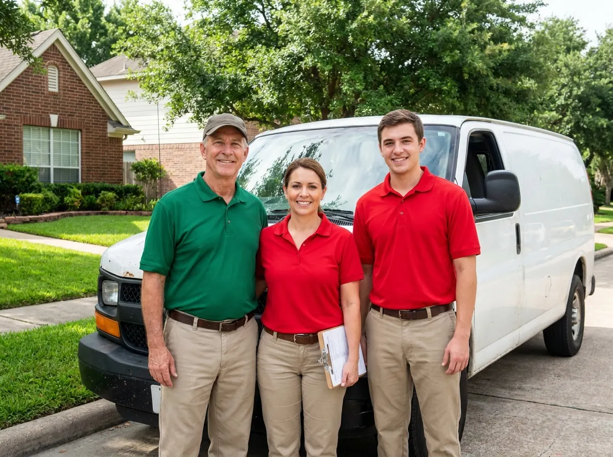 The TerraVance Bug Removal team, pest control services in Houston, TX